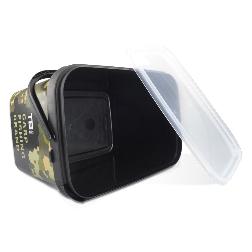 TB Baits Kbelík Hexa Camo 5L