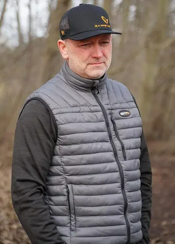 Savage Gear Vesta Ripple Quilt Vest CastleRock Grey