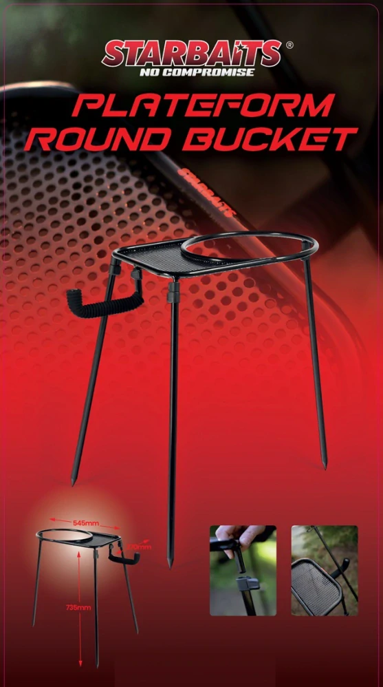 Starbaits Stojan na kbelík Round Bucket Plateform