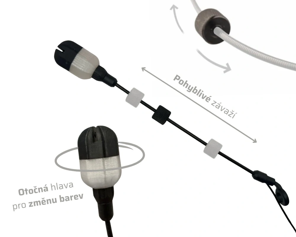 Flajzar Indikátor FISHTRON B1 Multicolor 3ks + kufřík