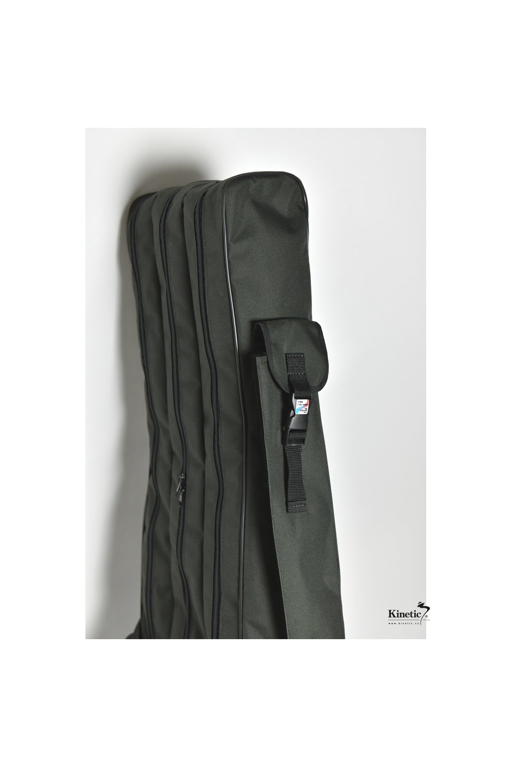 Kinetic Pouzdro na pruty 555 3 komory zelený