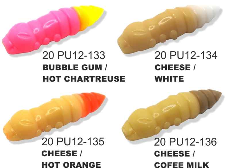 FishUP Dipované umělé nástrahy Pupa 30mm