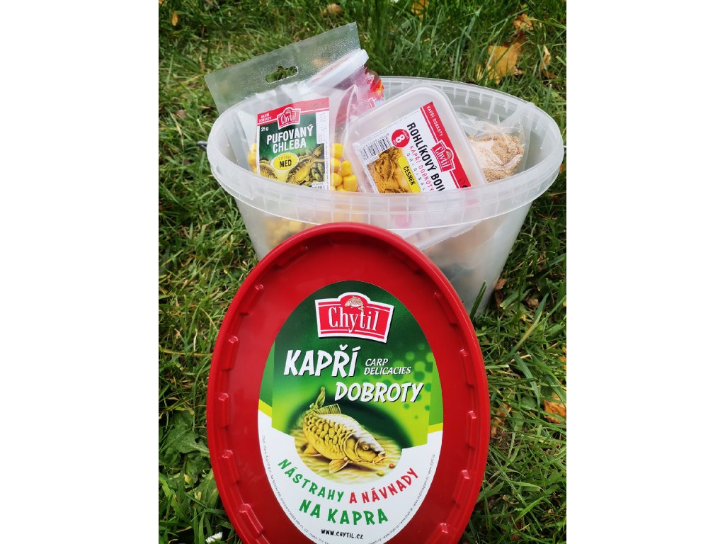 Chytil Kbelík Nástrahy a návnady na kapry