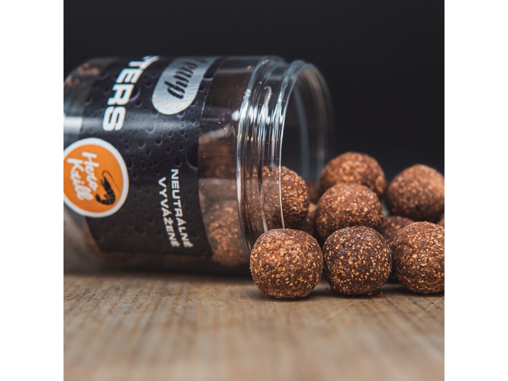 Squat Carp Wafters Neutrálně vyvážené boilies 20mm 150g