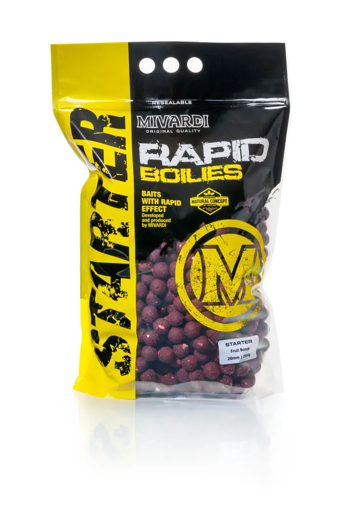 Mivardi Rapid Boilies Starter Fruit Bomb 24mm 3500g