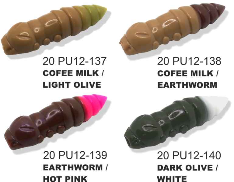 FishUP Dipované umělé nástrahy Pupa 30mm