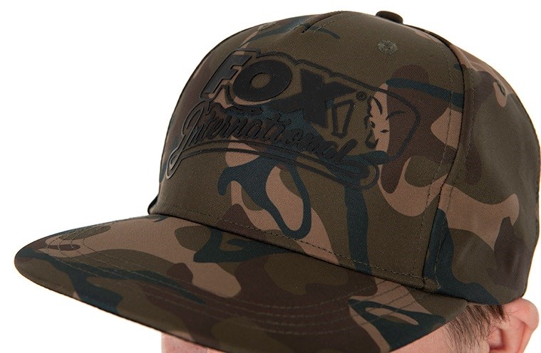Fox Kšiltovka Camo Flat Peak Snapback Hat