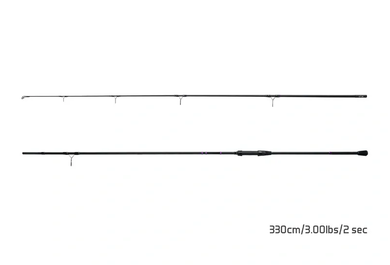 Delphin Kaprový prut CORSA BLACK Carp SiC 3.3m 3.00lbs 2díl