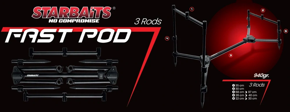Starbaits Stojan Fast Pod 3 pruty