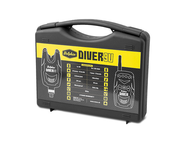 Delphin Sada signalizátorů DIVER 9V 3+1