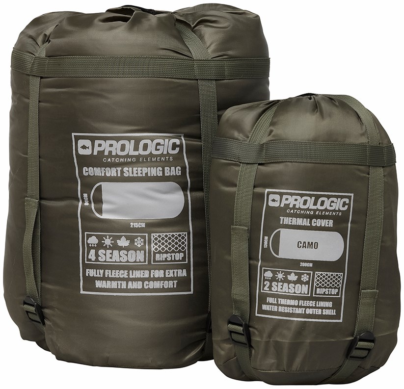 Prologic Spacák S Přehozem Element Comfort S Bag Thermal Camo Cover 5 Season