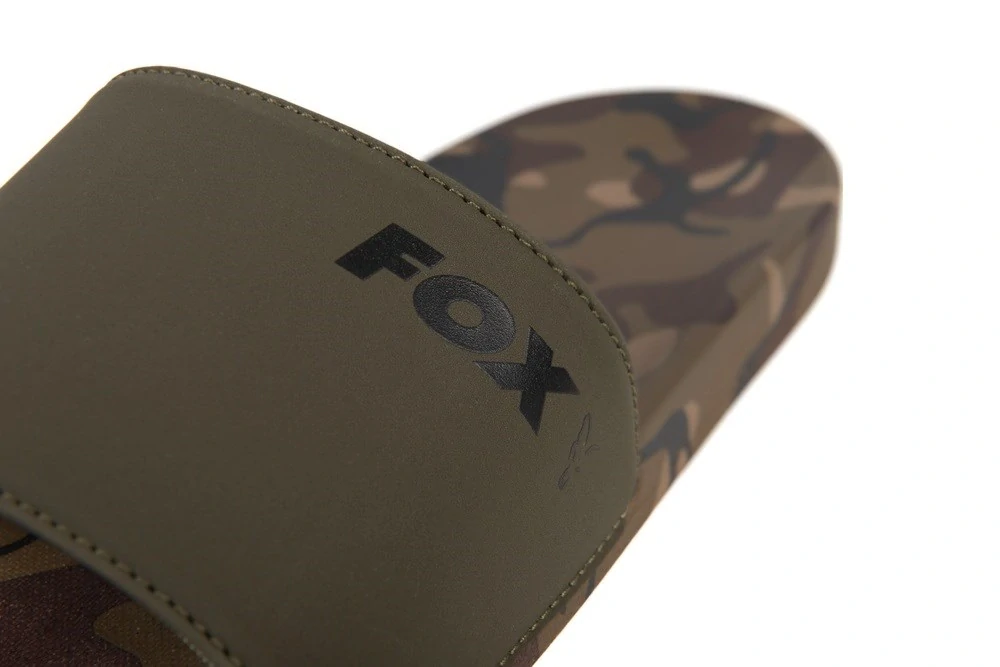 Fox Pantofle Khaki/Camo Sliders