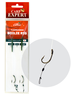 Carp Expert Kaprový návazec Fluorocarbon Boilie Rig