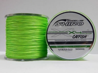 Mistrall Splétaná Šňůra Shiro Braided Line X4 Catfish 300m