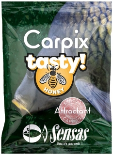 Sensas Posilovač Powder Carp Tasty Honey Med 300g