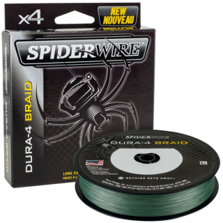 Šňůra SpiderWire Dura4 Zelená 0,40mm 300m