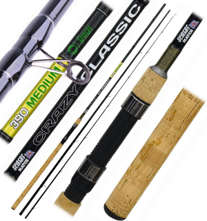 Sensas Matchový prut Crazy Classic Waggler 3,9m 20g