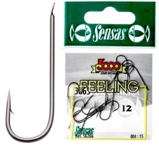Sensas Háčky Feeling 3065 Black 15ks