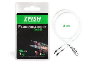 ZFISH Lanko Fluorocarbon Leader 2ks
