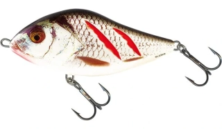 Salmo Wobler Slider Sinking Wounded Real Grey Shiner 7cm 21g