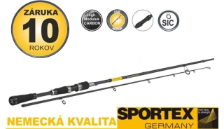 Sportex Přívlačové pruty Black Pearl GT-3 240cm 40g 2díl