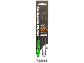 Korda návazce Booms Spinner Swivel XX 5,5inch 35lb 3ks