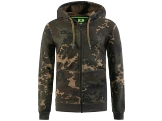 Korda Mikina Zip Hoodie Dark Kamo