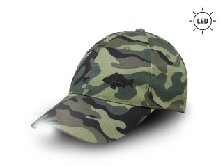 Delphin LED kšiltovka OutLINE Camo