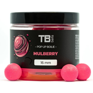 TB Baits Plovoucí Boilie Pop-Up Mulberry + NHDC 65g