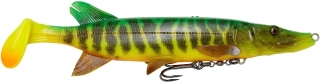 Savage Gear Gumová Nástraha 4D Pike Shad SS Firetiger 20cm 65g