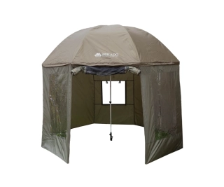 Mikado Deštník Umbrella Pro With Side Cover 360 Mosquito Mesh 3m