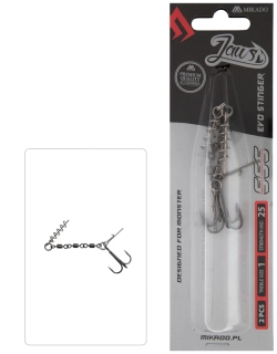 Mikado Stinger Jaws EVO 25kg 2ks