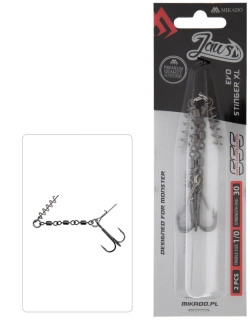 Mikado Stinger Jaws EVO XL 30kg 2ks