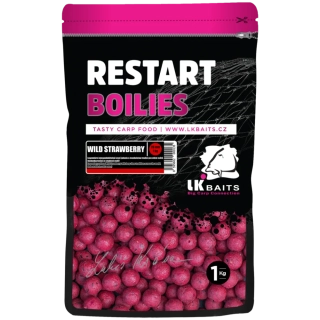 LK Baits ReStart boilie Wild Strawberry 18mm 1kg