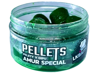 LK Baits Pelety v dipu Amur Special 17mm 60g