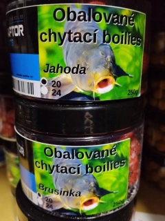 Raptor Baits Obalované Chytací boilies 250g
