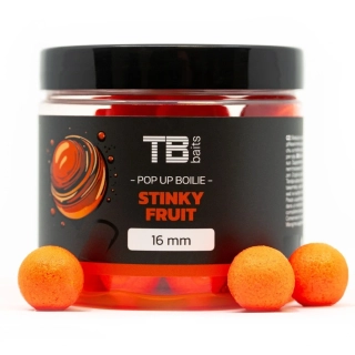 TB Baits Plovoucí Boilie Pop-Up Stinky fruit + NHDC 65g