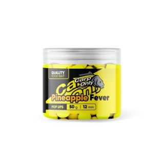 Plovoucí boilies Carp Only Pop Ups Pineapple Fever 50g