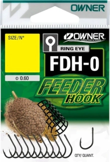 Owner Háčky FDH-0 Feeder Hook s Očkem