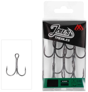 Mikado Trojháčky Jaws 6ks