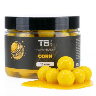 TB Baits Plovoucí Boilie Pop-Up Corn + NHDC 16mm 50g
