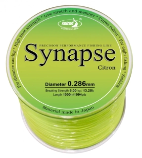 Katran Odhozový Vlasec Synapse Citron 1000m