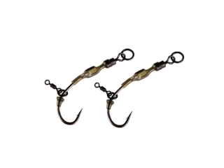 Sportcarp Hotové návazce Ronnie Rig s micro obratlíkem 2ks