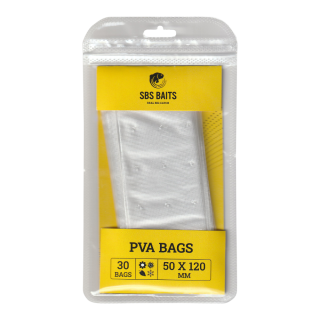 SBS Baits PVA Sáčky PVA Bags 60x120mm 30ks