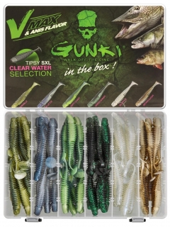 BOX NÁSTRAH TIPSY SXL Clear Water 10cm 60ks