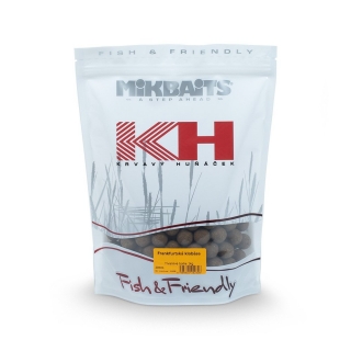 Mikbaits boilie Krvavý Huňáček Frankfurtská klobása 20mm 1kg