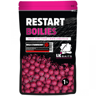 LK Baits ReStart boilie Wild Strawberry