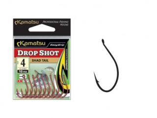 Kamatsu Háčky SHAD TAIL s očkem 10ks